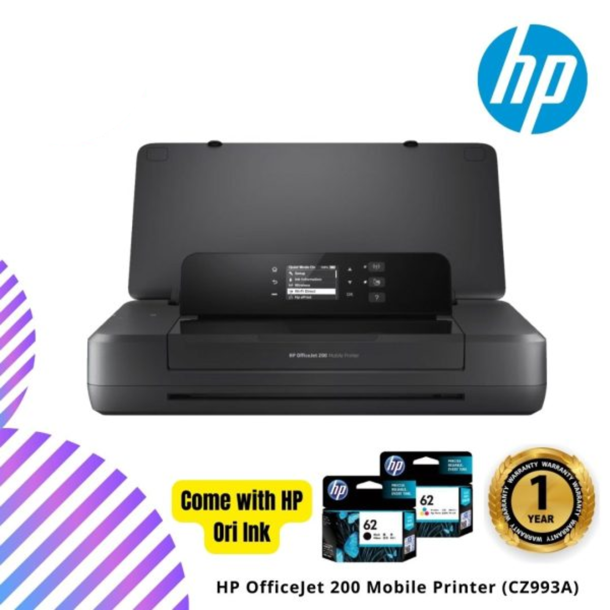 新品未使用　HP OFFICEJET 200 MOBILE CZ993A HP OfficeJet 200 Mobile Printer (CZ993A) - GS Premium Stores